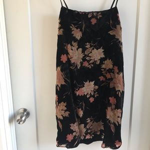 Forever 21 Velvet Slip dress